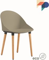 Pillow Wood- houten vierpoot frame met gerecyclede kuip