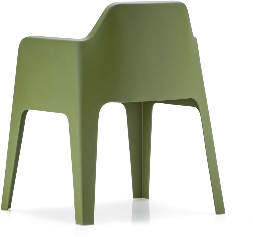 Versterken Pekkadillo rijkdom Plus 630 - geheel uit kunststof kleur groen, stapelbaar bij FP Collection