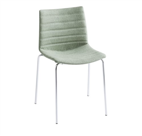 Point/Kanvas Full - comfortabele gestoffeerde stoel - WIT (BI) - Camira - Blazer - ST Andrews CUZ86