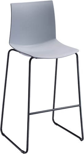 Point/Kanvas Kruk - kruk met comfortabele kunststof zitting - ZWART (NE) - ZWART (NE) 10