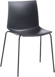 Point/Kanvas - comfortabele kunststof stoel verkrijgbaar in sprekende kunststof kleuren