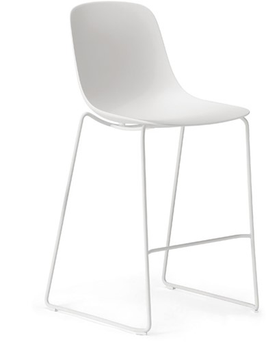 Pure Loop Mono Kunststoff Barhocker-3