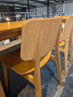 UITVERKOOP Uitschuifbare Freya tafel met 5 stoelen en een bank - Showroommodel-3