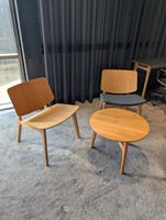 UITVERKOOP Set van 3x Freya lounge en 1 bijzettafel- Showroommodel