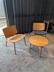 UITVERKOOP Set van 3x Freya lounge en 1 bijzettafel- Showroommodel