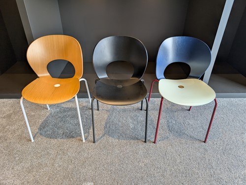 3x Ø-Chair van Magnus Olesen