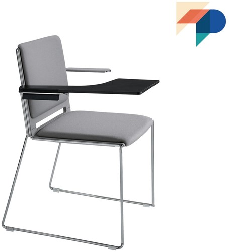 Qliq tablet - HPL schrijftafel voor de Qliq armstoel