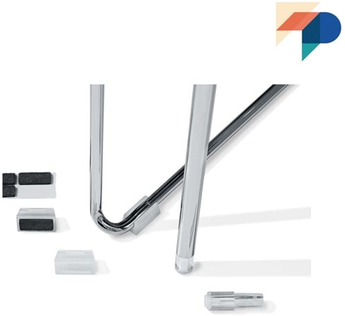 Qliq AC-Vilt - Set van 4 glijders met vilt voor Qliq stoelen / krukken serie