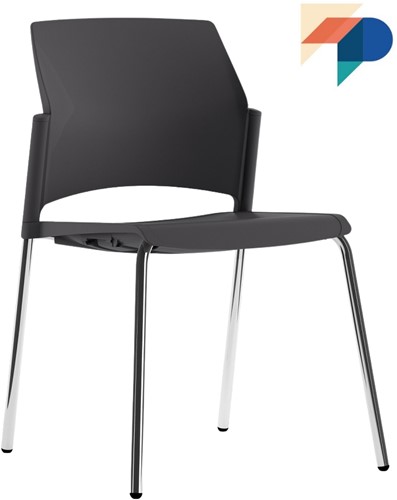 S580 - stevige kunststof kantine / school stoel