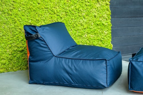 Sacksea - duurzame en 100% gerecyclede zitzak - Ocean Blue (BL)