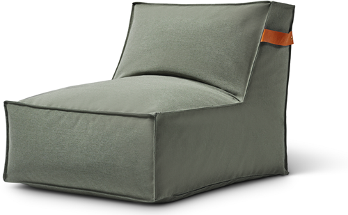 Sacksea - duurzame en 100% gerecyclede zitzak - 100% gerecyclede piepschuim parels - Leaf Green (SVE)