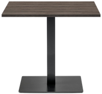 Tafelonderstel SC195 - Tafelonderstel, vierkante voet, hoogte 73 cm, voet 60x60 cm