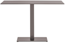 Tafelonderstel SC199 - Tafelonderstel, langwerpige voet, hoogte 73 cm, voet 60x40 cm