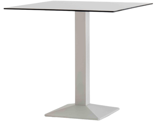 Tafelonderstel SC246 - Sta-tafelonderstel kolompoot, vierkante voet, hoogte 108 cm, voet 40x40 cm