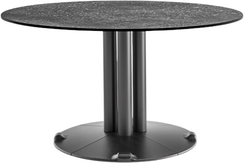Tafelonderstel SC267 - Tafelonderstel 4-koloms, hoogte 73 cm, voet diameter Ø80 cm