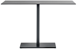 Tafelonderstel SC299 - Tafelonderstel, langwerpige voet, hoogte 73 cm, voet 60x40 cm