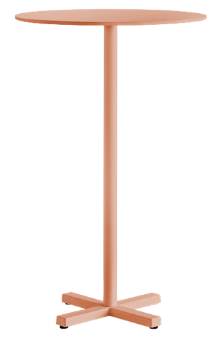 Tafelonderstel SC322 - Sta-tafelonderstel kolompoot, kruisvoet, hoogte 108 cm, voet 48x48 cm