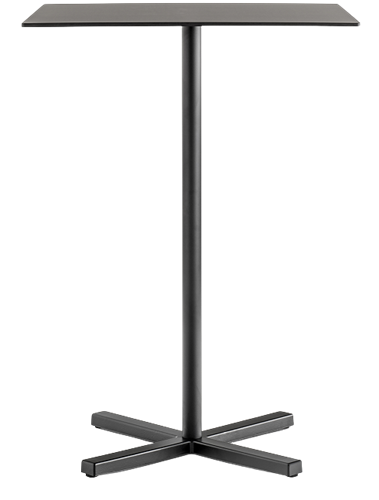 Tafelonderstel SC324 - Sta-tafelonderstel kolompoot, kruisvoet, hoogte 108 cm, voet 70x70 cm