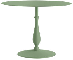 SC585 - Klassiek tafelonderstel met gietijzeren voet - hoogte 73cm - voet Ø55 cm