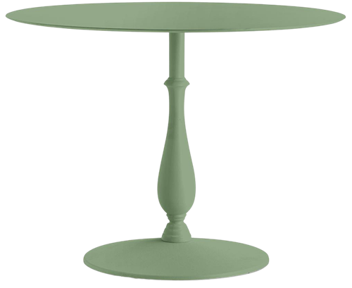 SC585 - Klassiek tafelonderstel met gietijzeren voet - hoogte 73cm - voet Ø55 cm