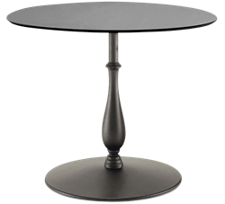 SC587 - Klassiek tafelonderstel met gietijzeren voet - hoogte 73cm - voet Ø60 cm