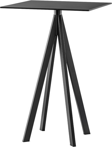 SC604 - Tafelonderstel vierpoot, hoogte 105 cm, gepoedercoat staal