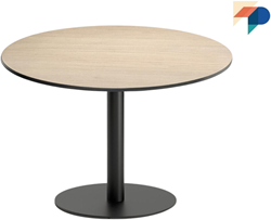 Tafelonderstel SC727 - Tafelonderstel met vlakke ronde voet, hoogte 73 cm 