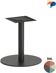 Tafelonderstel SC727 - Tafelonderstel met vlakke ronde voet, hoogte 73 cm 