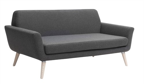 Scope Sofa - gestoffeerde bank met houten poten