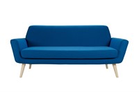 Scope Sofa - gestoffeerde bank met houten poten-2