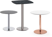 Tafelonderstel SC781 - Tafelonderstel met vlakke ronde voet Ø44cm en ronde kolom, hoogte 73 cm -2