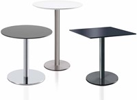 Tafelonderstel SC783 - Tafelonderstel met vlakke ronde voet Ø60cm en ronde kolom, hoogte 73 cm -2