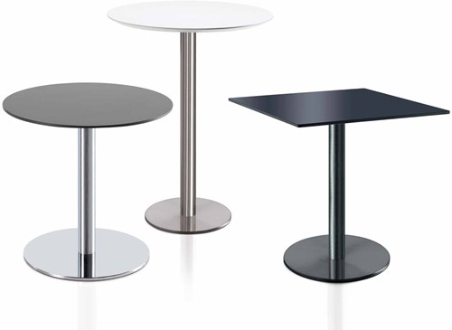 Tafelonderstel SC783 - Tafelonderstel met vlakke ronde voet Ø60cm en ronde kolom, hoogte 73 cm -2