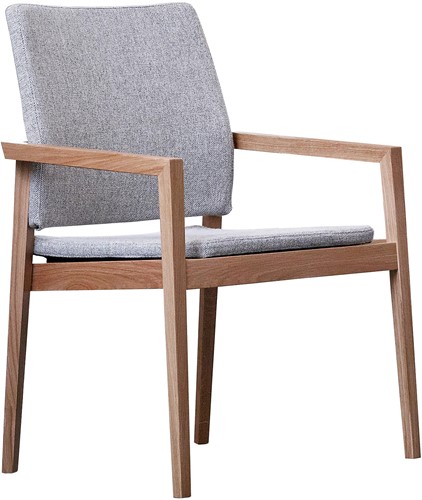 Magnus Olesen Session Relax MO9406 - stapelbare stoel met massief houten frame
