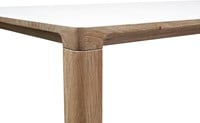 Magnus Olesen Slender - lichtgewicht tafel met houten poten-2