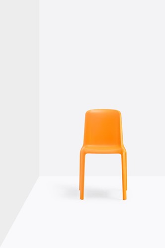Stoel Snow 300 polypropyleen oranje