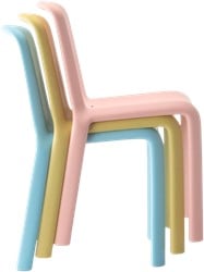 Snow 303 - zeer stevige geheel kunststof kinderstoel