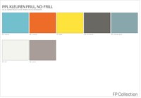 No-Frill - kunststof kantine stoel, frame chroom, kunststof blauw grijs, stapelplaat zilver-2