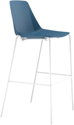 Vento kruk - met ruime kunststof kuip en metalen 4-poot frame