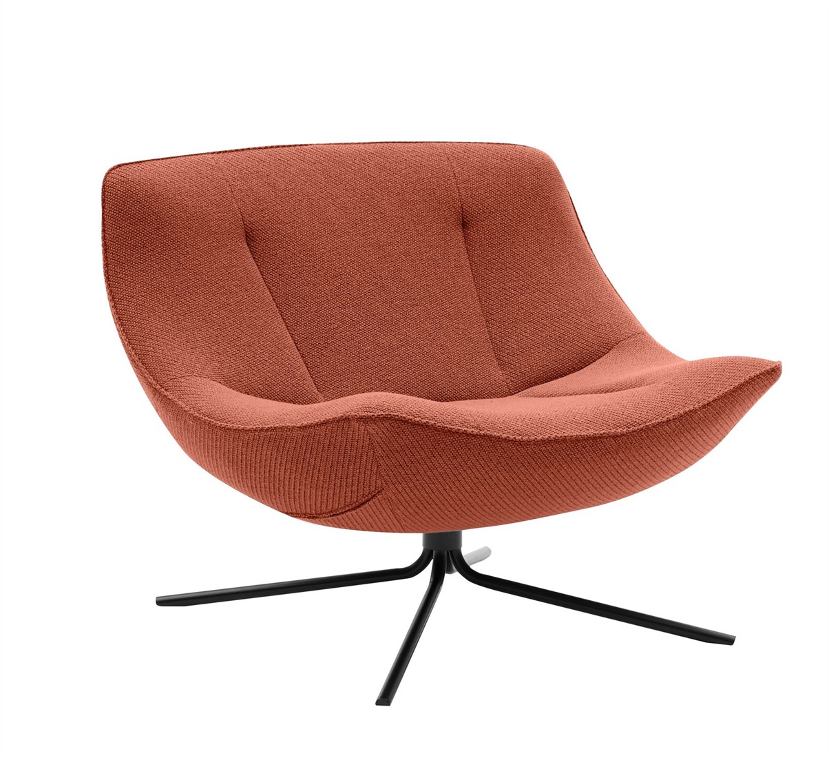 inkomen Het hotel Dusver Vera - gestoffeerde lounge fauteuil, draaibaar bij FP Collection