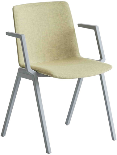 Vertica/Jubel Armstoel Full - stevige Vertica/Jubelal stapelbare gestoffeerde kunststof armstoel