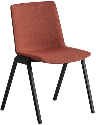 Vertica/Jubel Full - stevige Vertica/Jubelal stapelbare gestoffeerde kunststof stoel