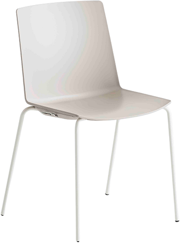 Vertica/Jubel NA - kunststof stoel op vierpoot frame