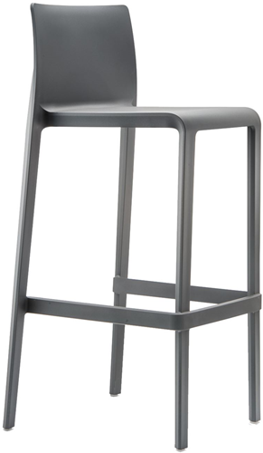 Volt 678 - geheel kunststof kantine/ school kruk - Blauw (BL)