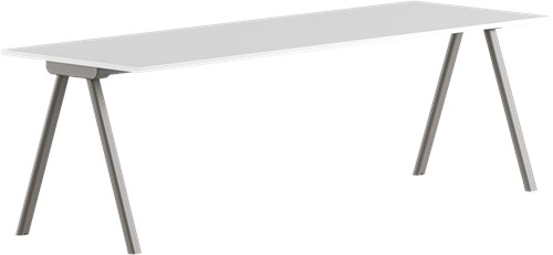 Zanetti/Surfy - Tafel met HPL blad en gepoedercoat frame
